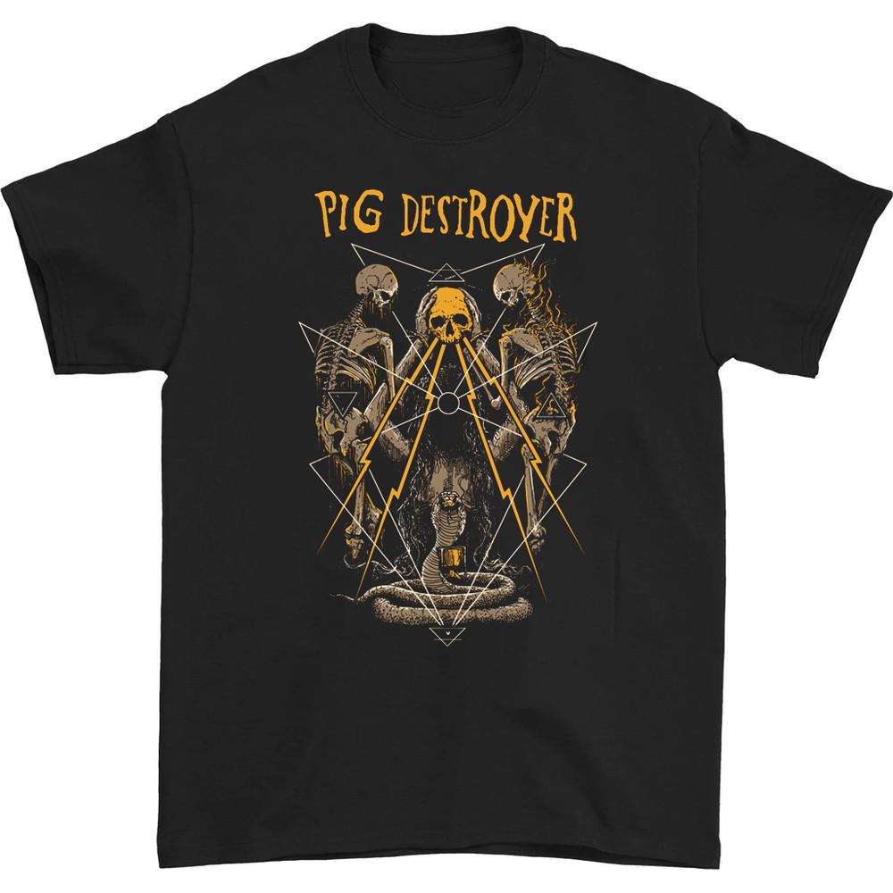 Pig Destroyer Men T-shirt Black Cotton Tee All Sizes S to 5Xl Unisex T-Shirt S