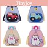 Children Cartoon Car Backpack With Durable Polyester Lining For Preschoolers