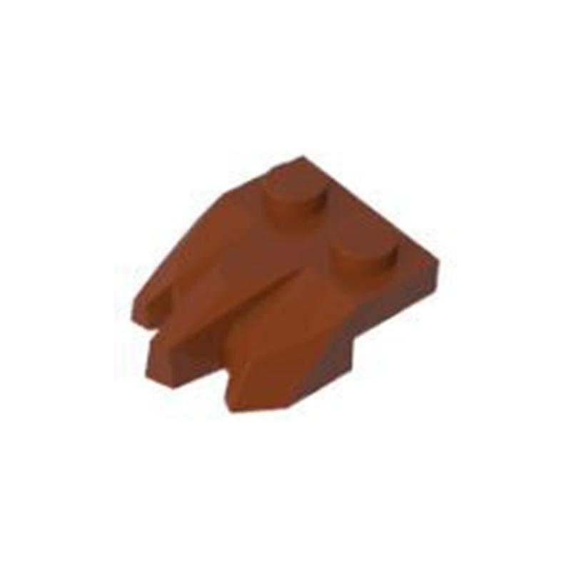 50 Stück MOC Teile 27261 Platte Speziell 2 x 3 mit Felsen Kompatible Steine DIY Zusammenbau Bausteine Puzzle Spielzeug Geschenk Partikel Kind