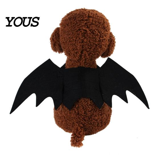Pet Photo Prop Costume Cat Bat Wings, Halloween Costume, Puppy Cosplay Outfit, Wings Cute for Cats Dogs Party Dress Up Accessory