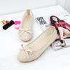 Scarpe Basse da Donna con Fiocco Scarpe da Ballo Basse Moda Donna Slip-On Tagli Bassi Scarpe Piatte da Donna Dolci Scarpe Casual Traforate Scarpe Basse Traspiranti