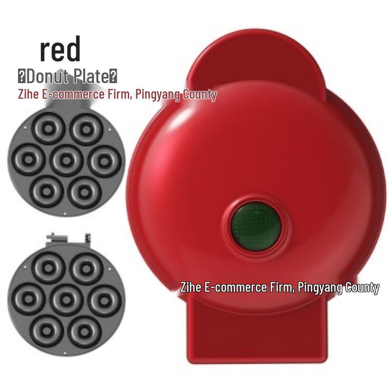 Mini Waffle, Bread, Crepe, and Sandwich Maker - All-in-One Breakfast Machine