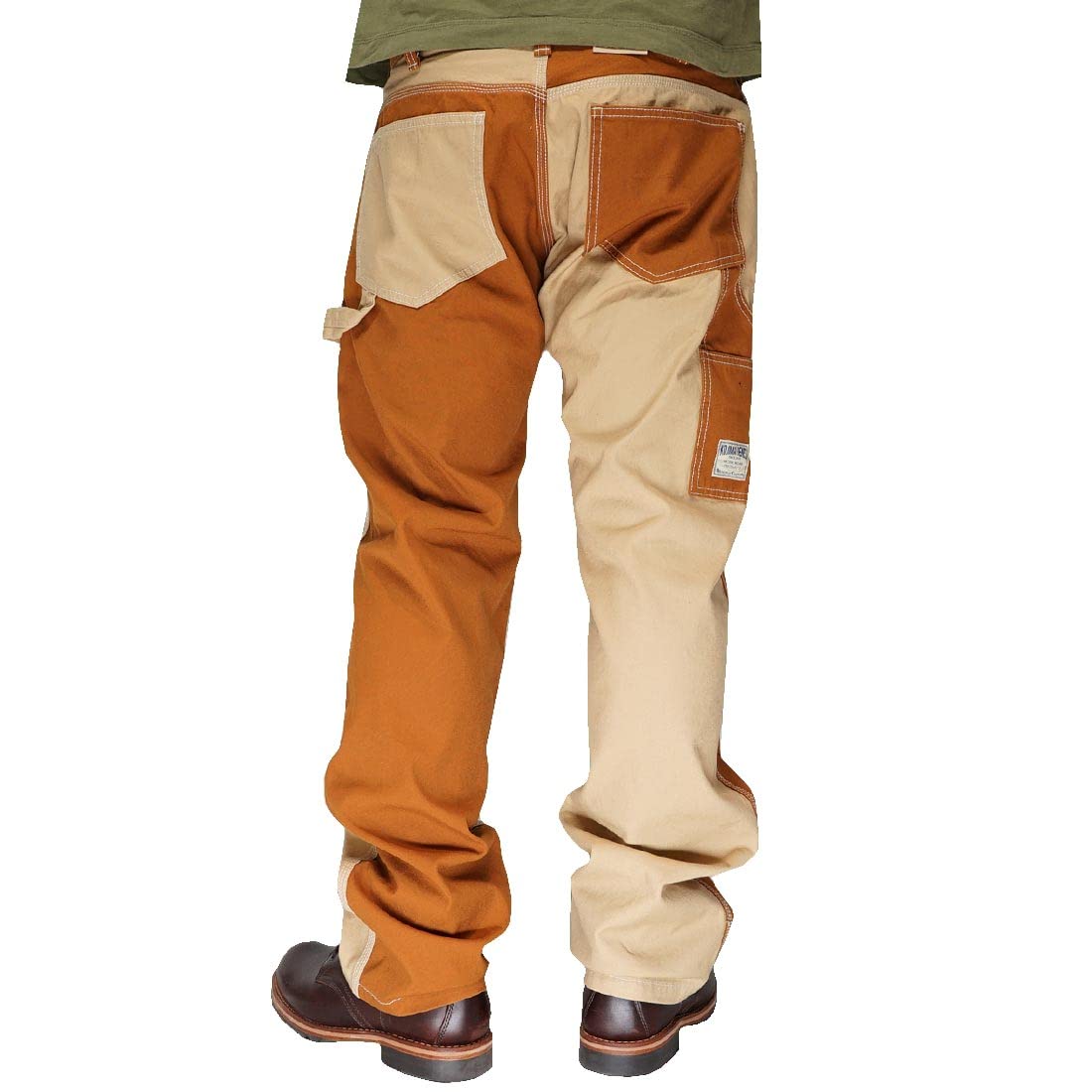 

Kojima Jeans Work Painter Сделано в One Fuji Коричневый Бежевый 36 Мульти-комбо Брюки, Брюки, Япония, Стирка, Kinbai, RNB-1084F - -