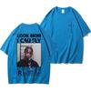 HOT SALE Cactus Jack T-shirt High Quality Cotton UnisexLOOK MOM I CAN FLY Tee ASTROWORLD Hip Hop Short Sleeve Tshirts Tops