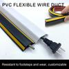 Floor Cable Cover PVC Anti-extrusion Cord Protector Self-Adhesive Power Cable Protector Cable Cover Hider Covers Wire Organizer