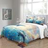 CartoonDolphin  Motif Bed Linen,Microfibre Bedding Sets, Children's Bed Linen  for Teenagers  adult  3-Piece Duvet Cover