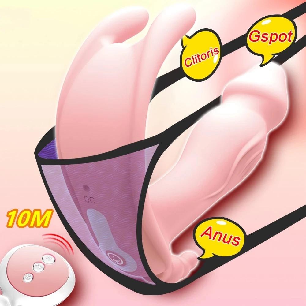 Remote Dildo Vibrators Panties for Women Clitoris Stimulator Female Masturbator Vagina Massage Couples Erotic Toy Sex Machine