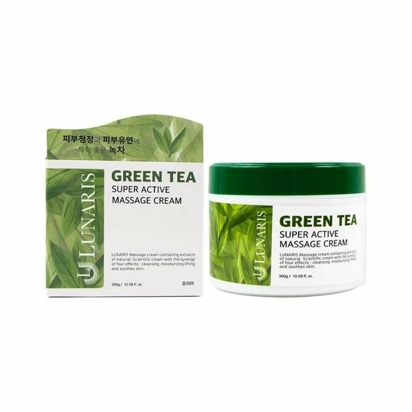 LUNARIS Green Tea Super Active Massage Cream 300g (WC43BA9)