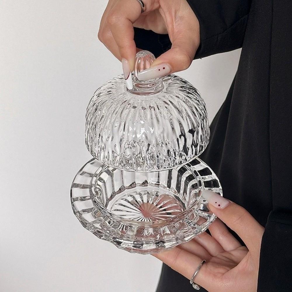 Transparent Dessert Bowl Exquisite Yogurt Bowl Fruit Bowl Bird's Nest Bowl Dessert Serving