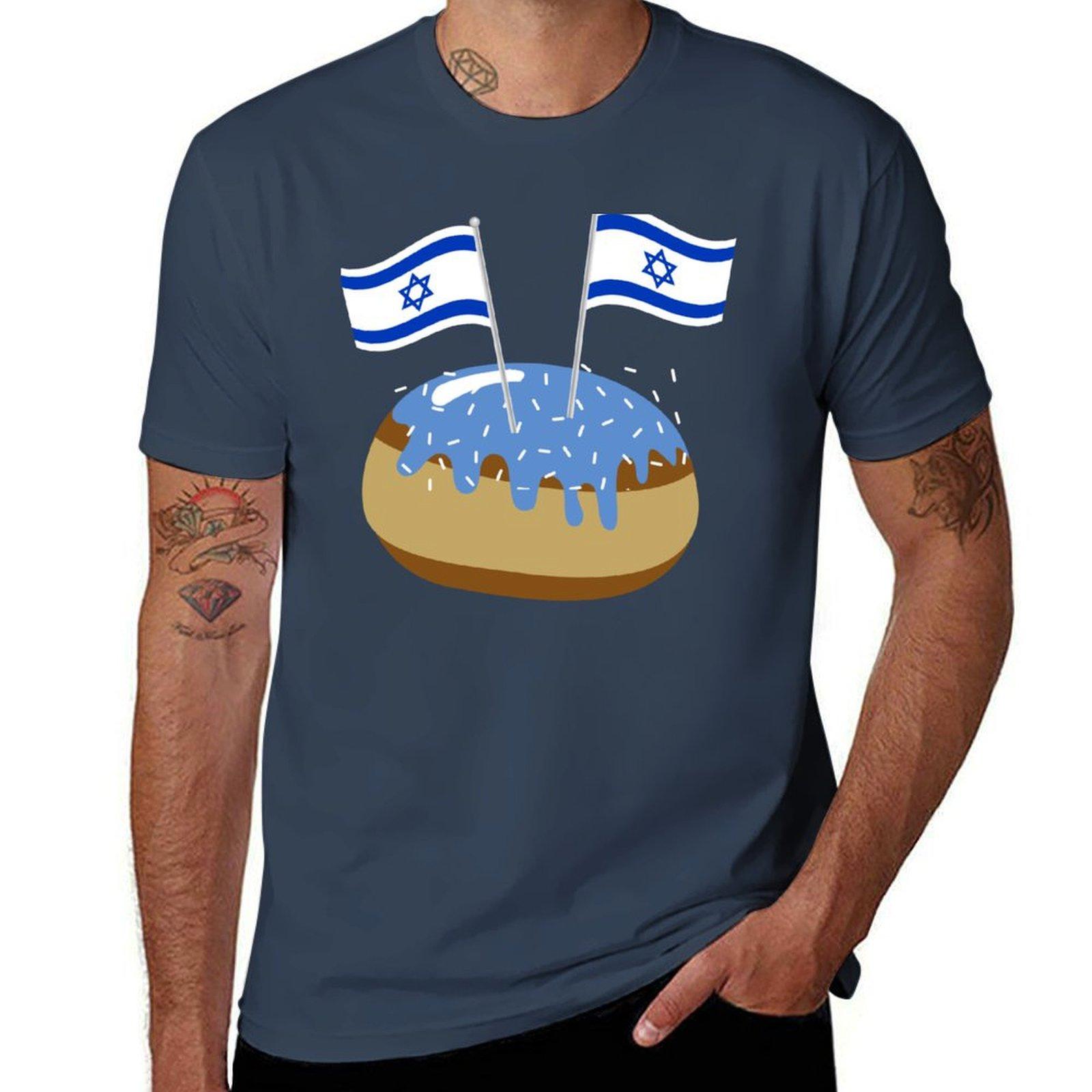 sufganiyot TShirt Outdoor Work Short Sleeve Top S