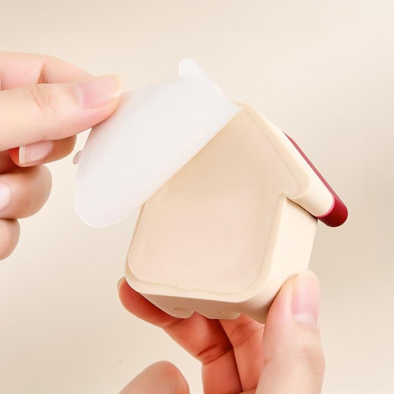 House Shape Toothbrush Holder Punch Free Wall Mounted Toothbrush Storage Rack Draining Bathroom Organizer For Bathroom Decor