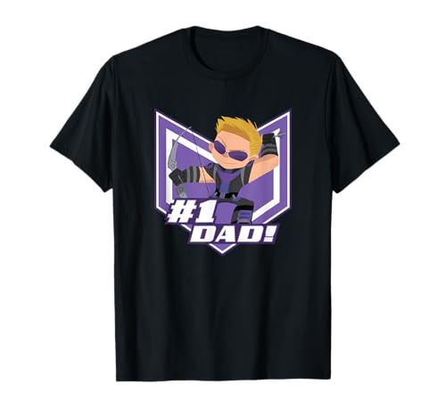 Marvel Avengers Hawkeye #1 Dad Birthday Father s Day T-Shirt