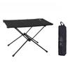 Camping Foldable Table Aluminum Alloy Outdoor Dinner Desk Tear Resistance Lightweight Camp Table for Garden Party Picnic BBQ