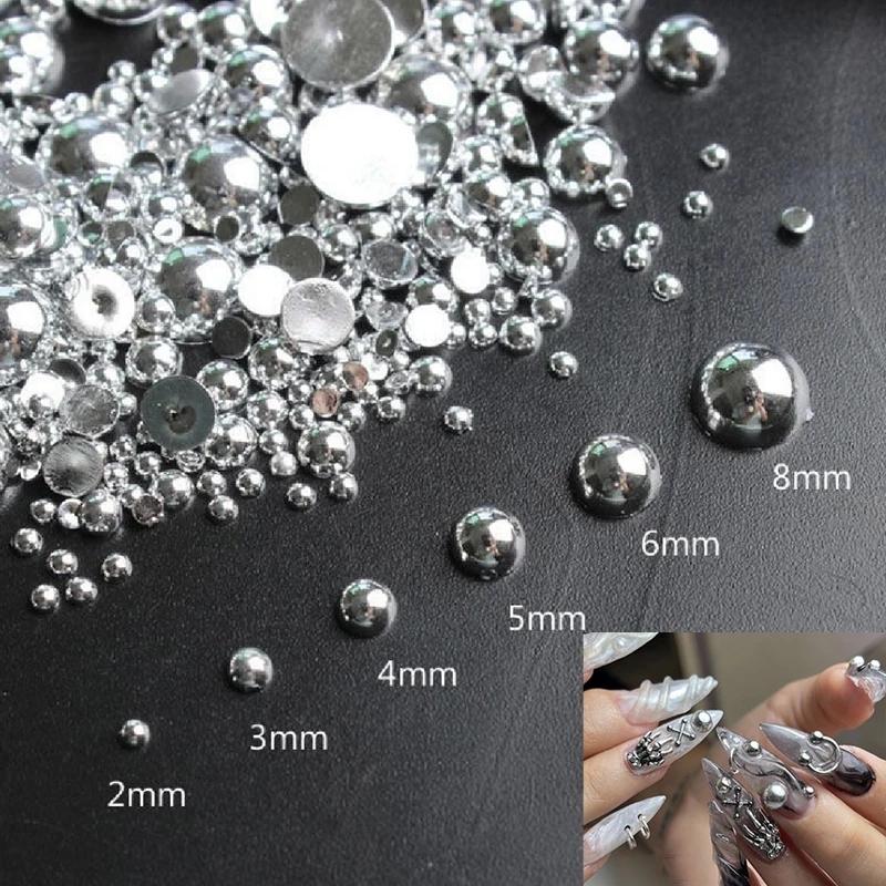 100/20/10 szt. Złote/Srebrne Metalowe Krzyżyki Ze Stopu Ozdoby do Paznokci 3D Punkowy Styl Krzyż Kształt X DIY Dekoracja Paznokci Akcesoria do Paznokci