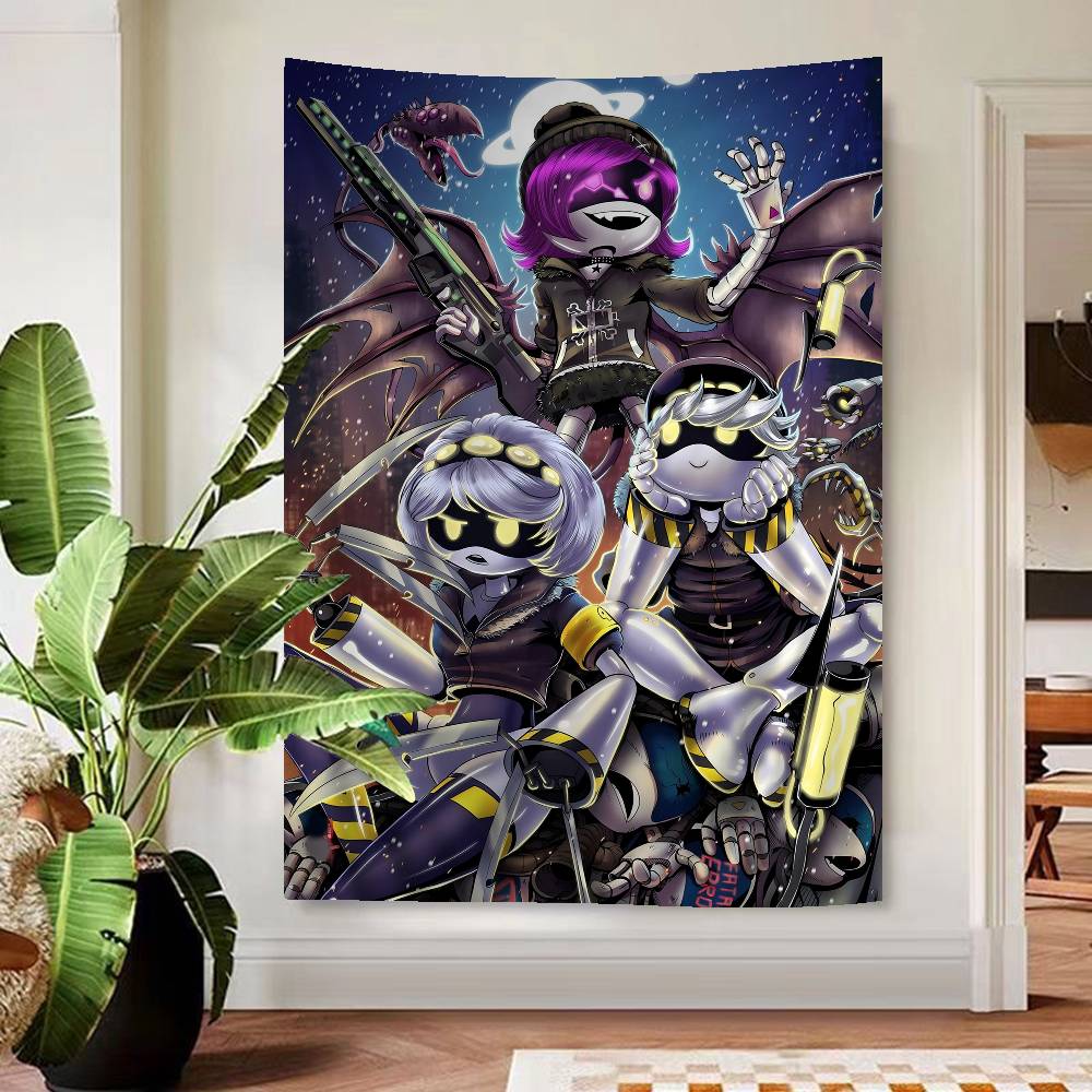 

Anime Murder Drones Cartoon Tapestry Wall Hanging Decoration Household Home Decor 74x94cm(29x37in)