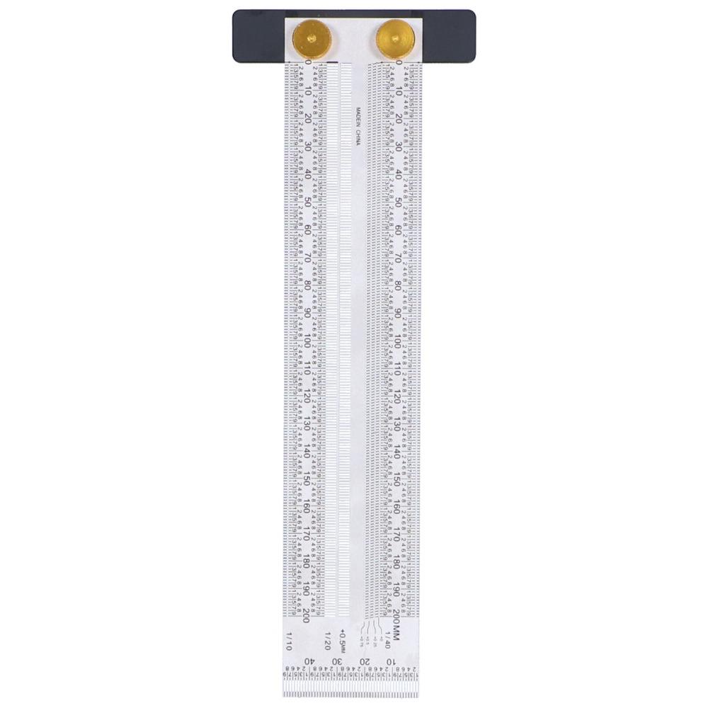 Tshaped T-Rule Hole Ruler Stainless Scribing Tool Portable Marking Ruler Precision Layout