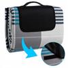 [PACZB] Large Beach Picnic Blanket with Aluminum Insulation 200x200cm D736