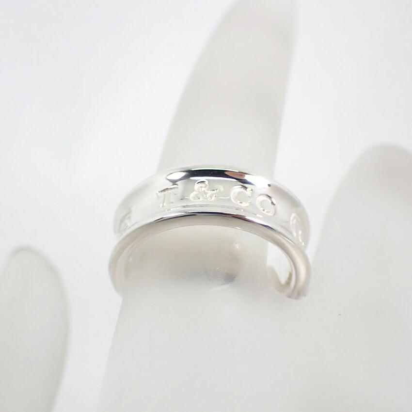 [Used] TIFFANY 925 1837 Ring/Size 9/j50-8