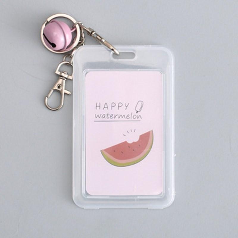 Cartoon Nette Bank Kreditkarte Halter Brieftasche Schutz Fall Männer Frauen Kinder Bus ID Karte Halter Tasche Identität Abzeichen Karte Abdeckung