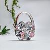 Four-leaf Clover Floral Handbag Hook Storage Bag Hook Bag Hook Gift Hardware Crafts