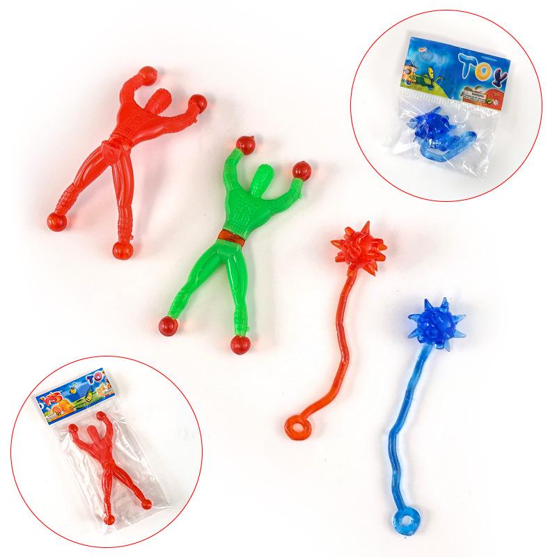 Spider-Man Wall-Climbing Sticky Stress Relief Toy