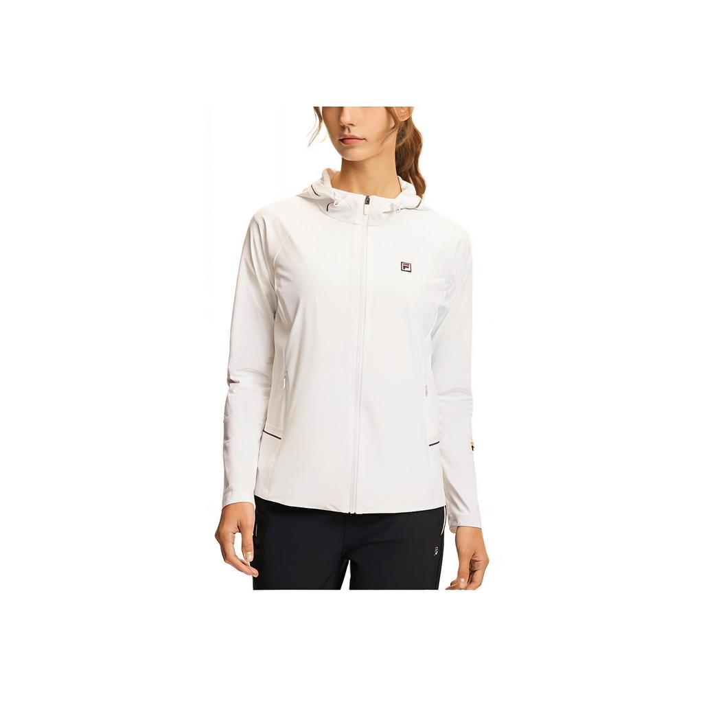 New FILA TENNIS Jackets Coats Women's White A11W423501F-WT