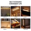 Rechargeable Motion Sensor LED Night Light Wireless Under Cabinet Lamp PIR Smart Closet Light for Kitchen Wardrobe Stairs Bedroom Home Decor