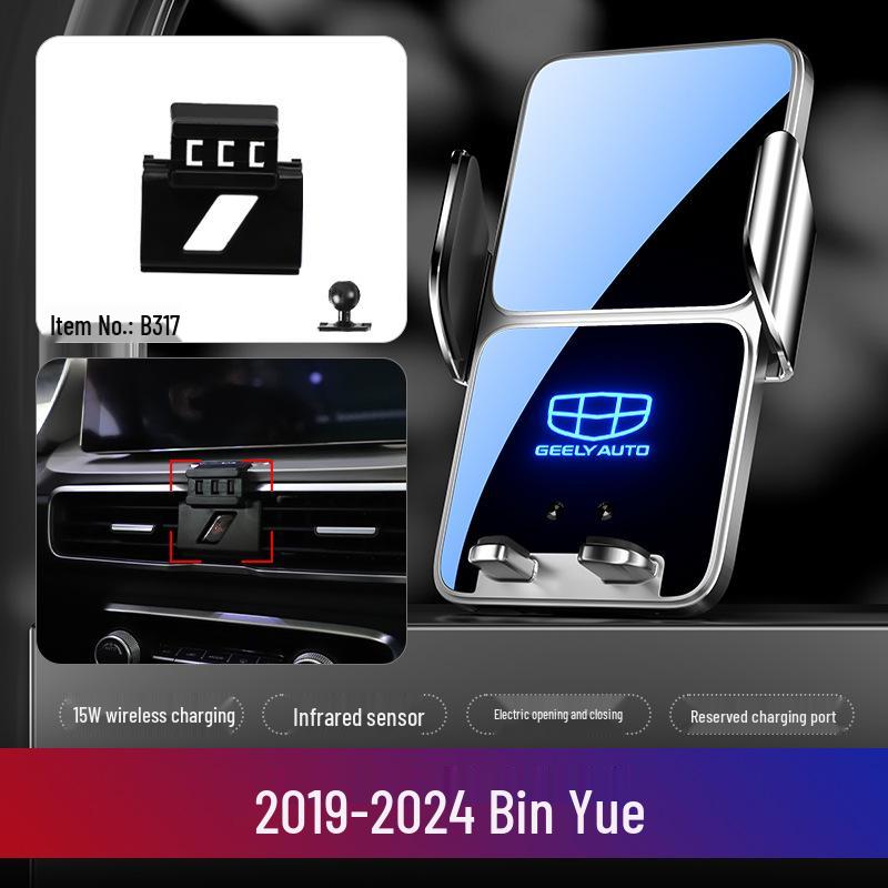 Car Phone Holder for Geely Boyue PRO, Vision S1/X3/X6, Emgrand GL/GS