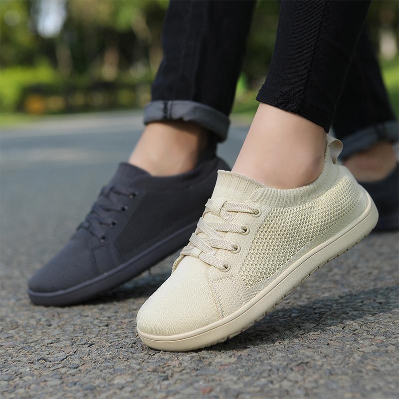 Barefoot Knitted Sneakers Women Men Wide Toe Minimalist Zero Drop Shoes Non Slip Casual Sports Shoes Gym Fitness Shoes