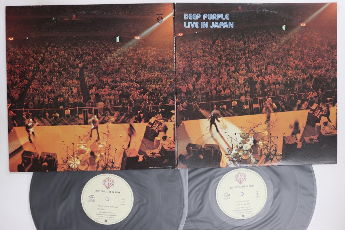 LP Пластинка DEEP PURPLE  Live In Japan P44012 WARNER BROS 1972 Япония Рок Б/У