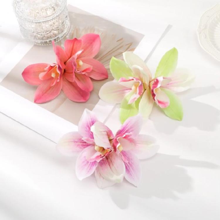 Flower Hairclip Cymbidium Hair Clip Side Hairpin Women Hair Styling Accessories Female Headwear Girl Hair Decors