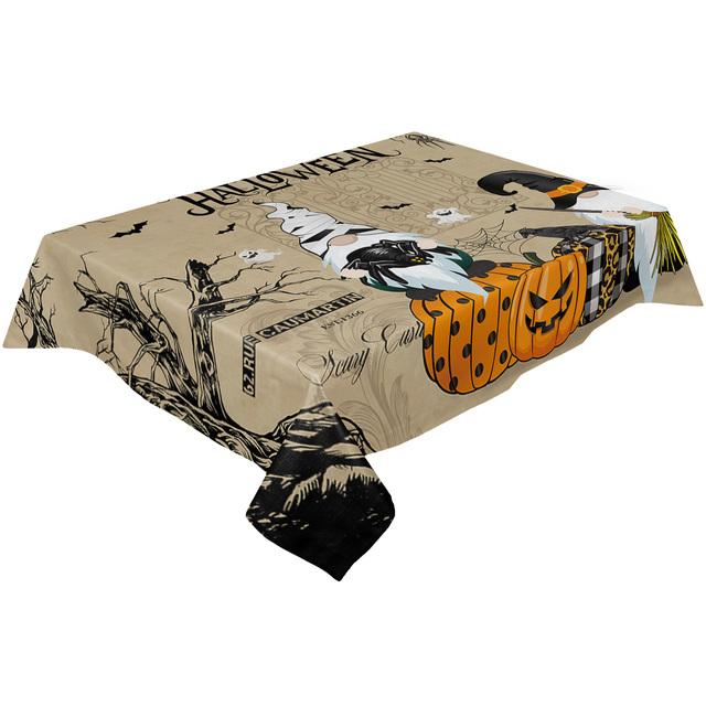 

Скатерть со скелетом ворона на Хэллоуин, водонепроницаемая, для свадебной вечеринки, обеденный стол, прямоугольная скатерть, украшение кухни 4pcs 33x48 Table mat