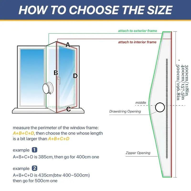 Universal Waterproof Window Seal For Portable Air Conditioner Tilt Tilt Window Adjustable Air Conditioner Accessories