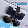 Car Glasses Clip Multifunction Leather Card Ticket Holder For Honda Civic Fit Jazz Accord Pilot CRV Odyssey Passport City Vezel SM1