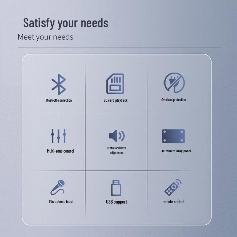 SAST AV295 Outdoor Waterproof Public Broadcast Speaker System CN Plug (adapter Included)