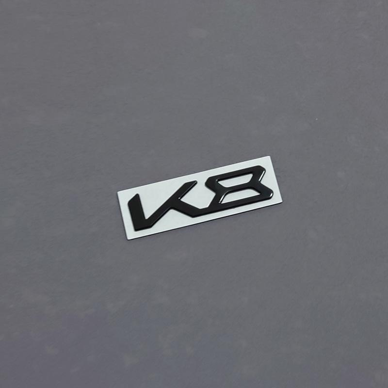 Car Styling Metal Car Trunk Letters Decals Sticker For Kia New K3 K5 K8 Badge Emblem Stickers Black Red Iaz214
