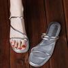 Fashion Flats Women Slippers Summer Casual Fashion Shoes Walking Cozy Woman Sandals 2025 New Trend Brand Designer Beach Mujer Zapatillas