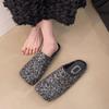 Women Slippers 2025 New Classic Closed Toe Cork Sandals Ladies Leopard Cork Slippers Mule Clogs Shoes Home Flat Slides Women