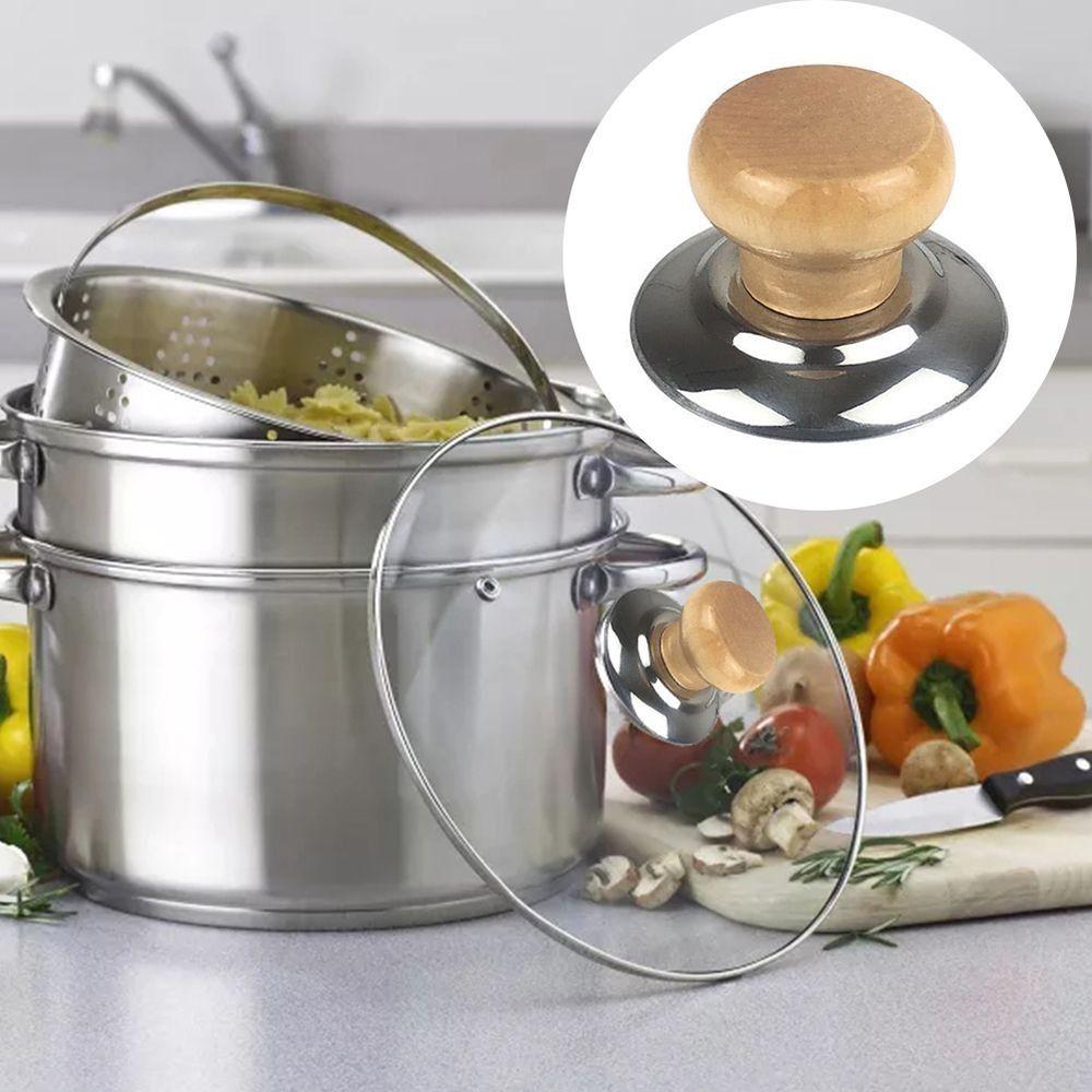 1/4Pcs Holding Lifting Handle Pot Lid Cookware Parts Pot Cover Top Universal Replacement Knob