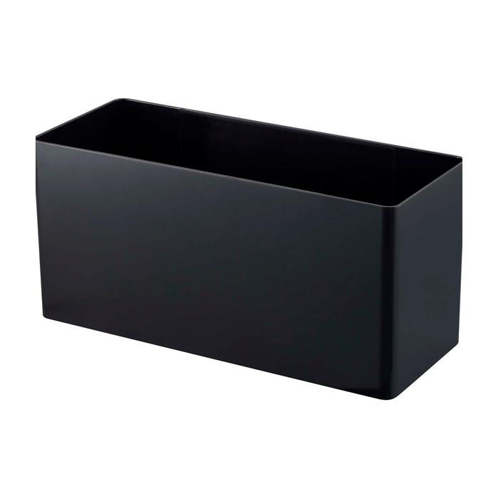 Yamazaki Magnetic Storage Basket Black W29.5 x D12 x H14cm Tower 4851