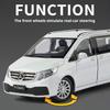 2026 1:24 Velký model V260L MPV Business Vehicle Simulace Slitina Model Vynikající Světlo & Zvuk Hračka Dětský Dárek Sběratelská Dekorace