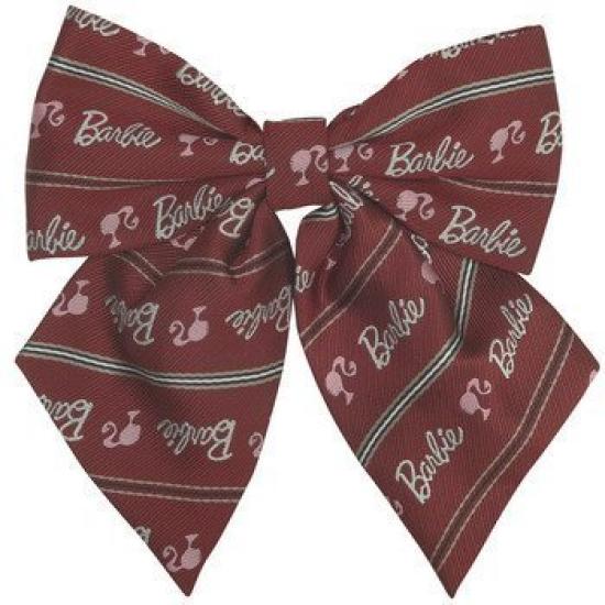 

Barbie School Ribbon (Woven) Dark Red