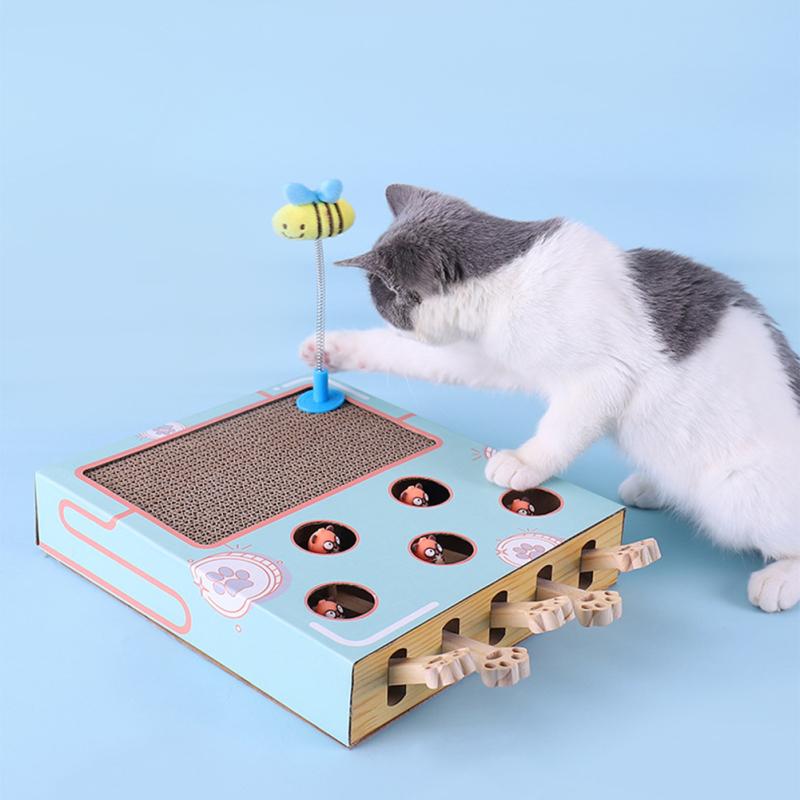 Katze spielt Hamster Spielzeug Hamster Maschine süße Spielzeug für Katze Kätzchen Jagd spielen Kratzen Beißen