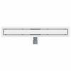 2 in 1 Shower Drain Silver 70 cm Stainless Steel 304