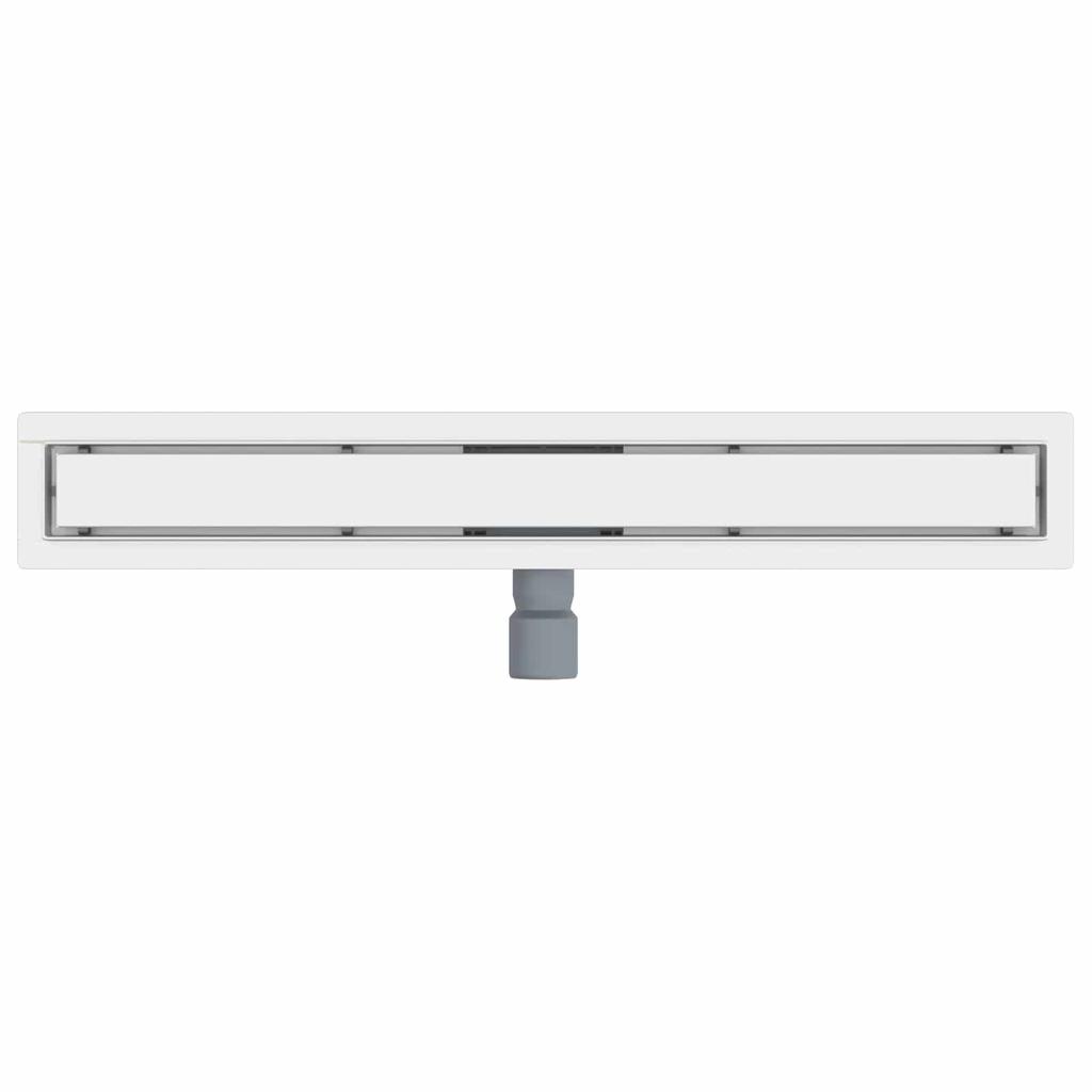 2 in 1 Shower Drain Silver 70 cm Stainless Steel 304