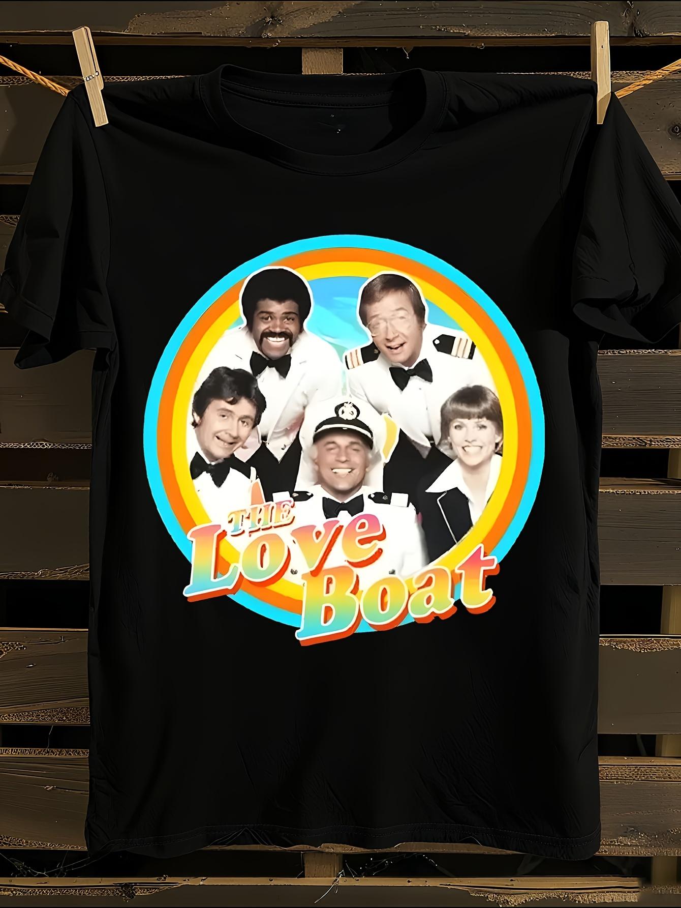 Big and Tall The Love Boat Vintage TV Show Graphic T-shirt XXXXL