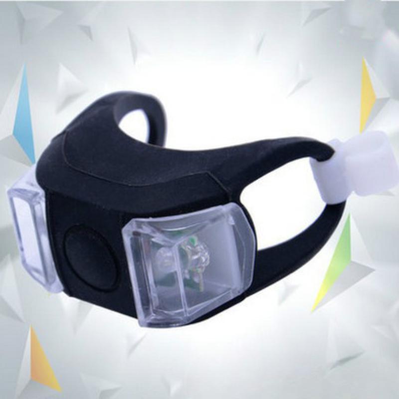 Led Silicone Mountain Bike Bicycle Front Rear Lights Push Cycle Light Clip Bycicle Accessories Bike Accessories