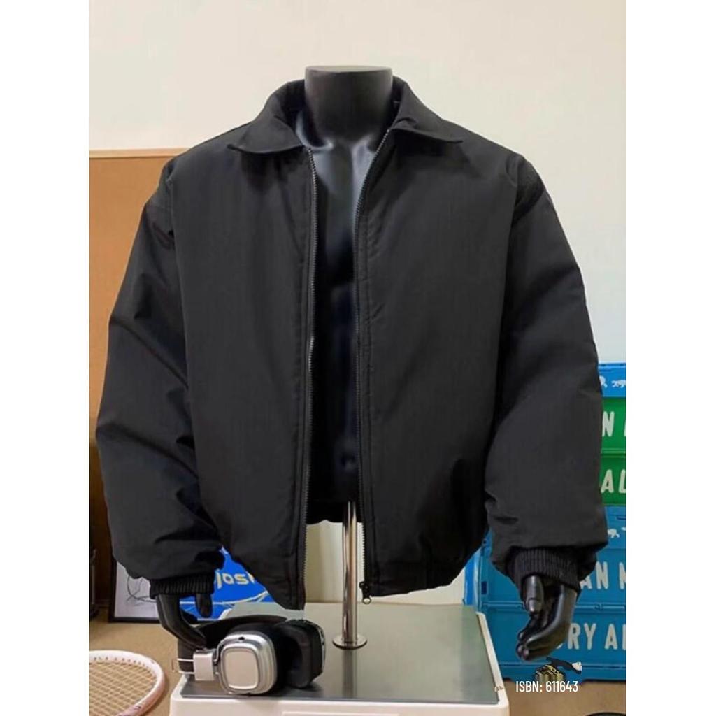 Wasserdichte Baumwoll-Pilot Jacke im koreanischen Stil - Dick, Trendy, Vielseitig Harajuku Herrenmode