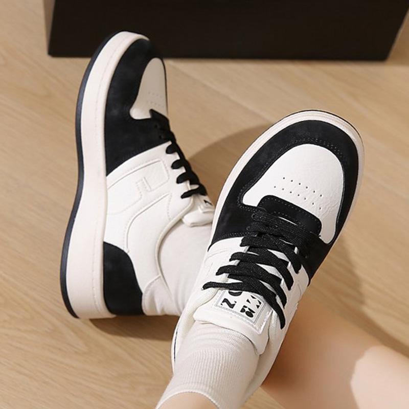 Fashion Fashion Mix Color Sports Shoes Women Autumn Winter 2025 Lace Up Breathable Sneakers Woman Low Top Soft Insole Flat Shoes Mujer