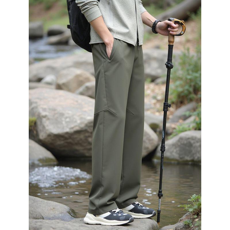 Mountain-Style Outdoor Sports Hiking Pants for Men, Spring and Autumn Straight-Leg Sports Trousers, Export Men's Casual Long Pants